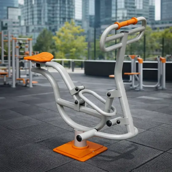 Echipamente moderne de fitness exterior
