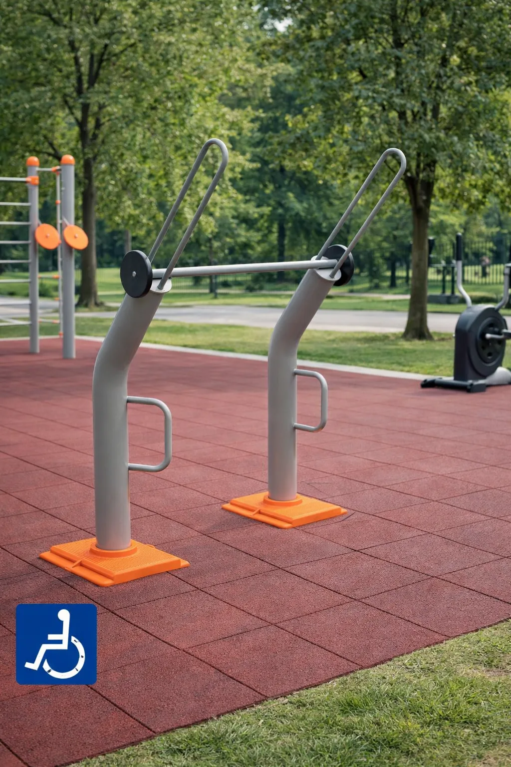 Aparat de fitness in aer liber Bară inclinată PT19