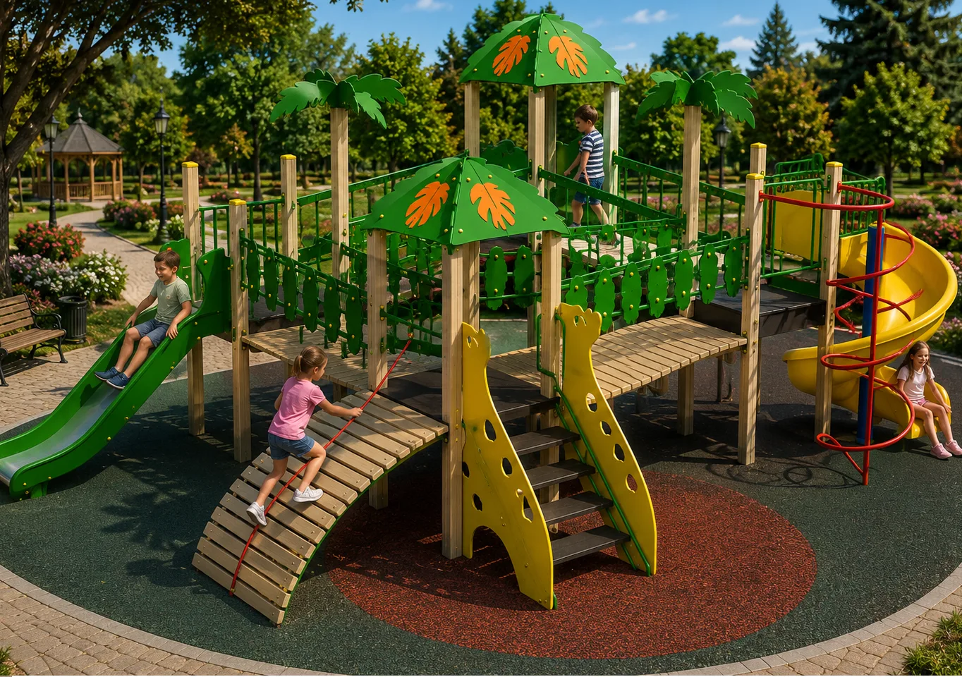 Teren de Joacă Jungle Adventure